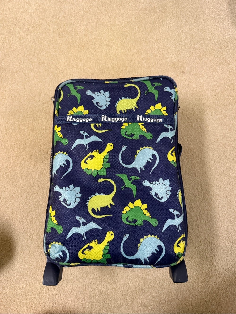 it luggage Kids Navy Dinosaur Carry-On Case